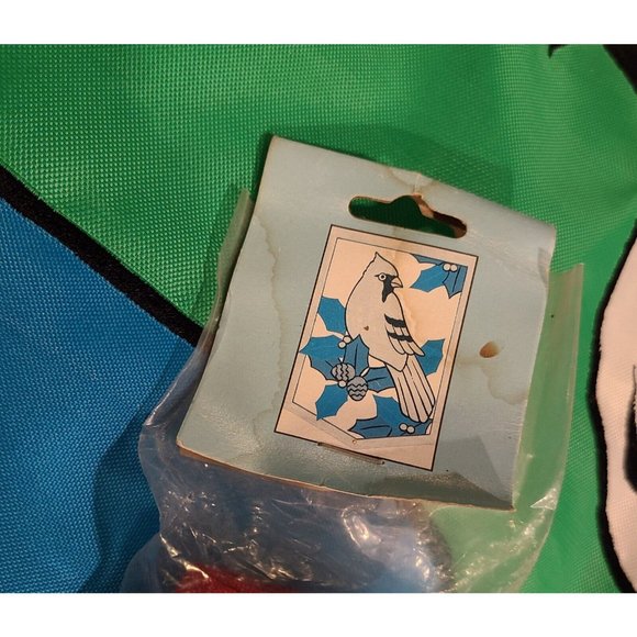 Cardinal Bird and Golf Garden Outdoor Flags Banner. Set of 2 - Picture 7 of 11